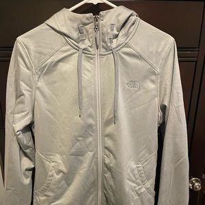 Grey North Face coat
